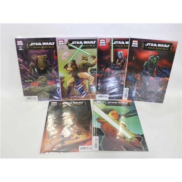 6 NEW STAR WARS COMICS