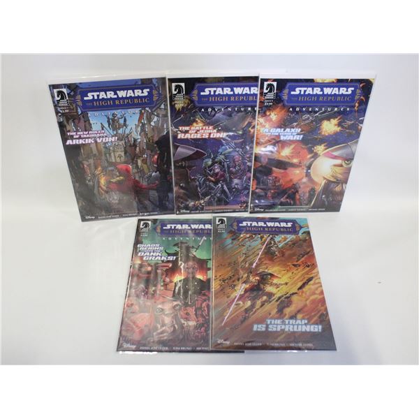 5 NEW STAR WARS COMICS