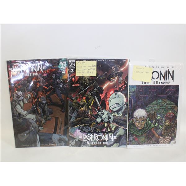 THE LAST RONIN COMICS ONE SHOT + 2 OTHERS