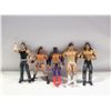 Image 1 : LOT OF 5 ASSORTED WWE WRESTLERS