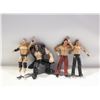 Image 1 : LOT OF 4 ASSORTED WWE WRESTLERS