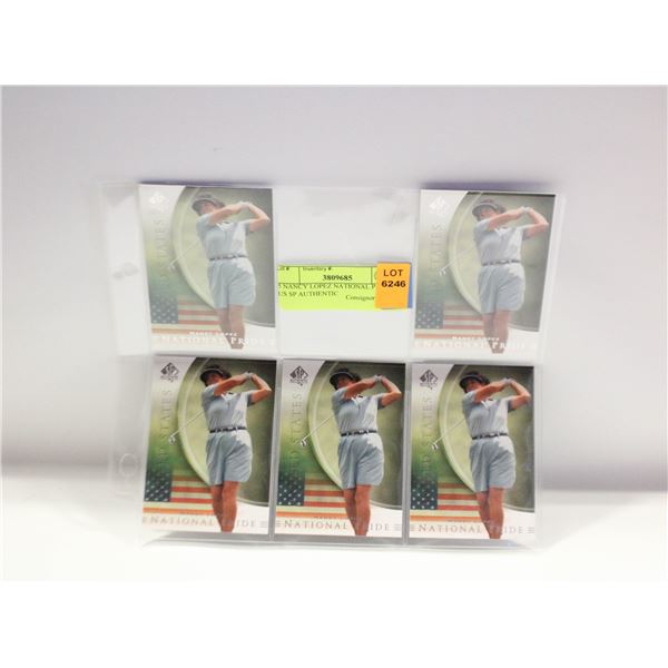5 NANCY LOPEZ NATIONAL PRIDE US SP AUTHENTIC