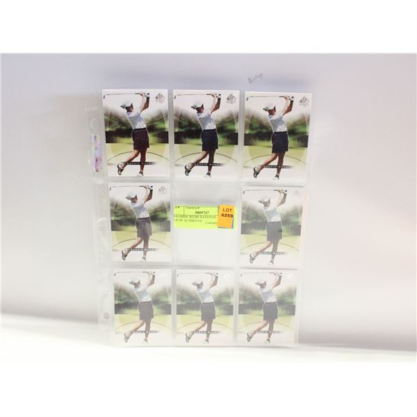 8 KARRIE WEBB UD SP AUTHENTIC CARD 24