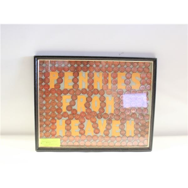 3.5 POUNDS CANADIAN PENNIES PICTURE