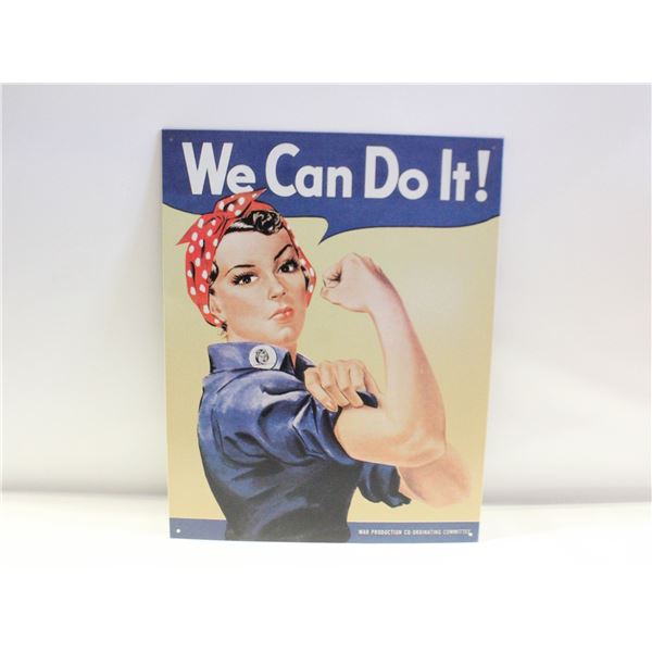 12" X 16" METAL SIGN (WAR)