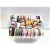 Image 1 : 100 CRAFT RIBBON ROLLS LOT