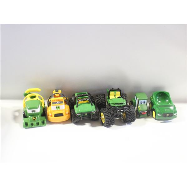 6 JOHN DEERE TODDLER TOYS