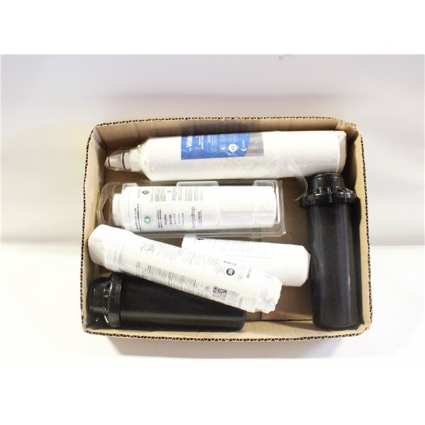FLAT OF ASSORTED WATER FILTERS