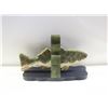 Image 1 : WOOD FISH BOOKENDS