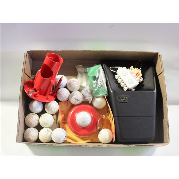 GOLF BALLS, TEES & ACCESSORIES