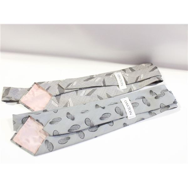 2 OAKTON DESIGNER NECK TIES
