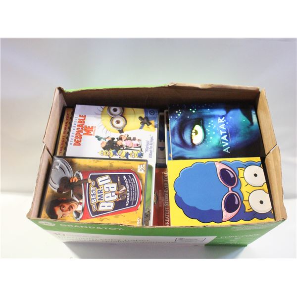 50+ DVDS, KIDS CARTOONS & ADULT VIDEO