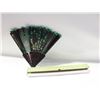Image 1 : VINTAGE JAPANESE EMBROIDERED FAN IN BOX