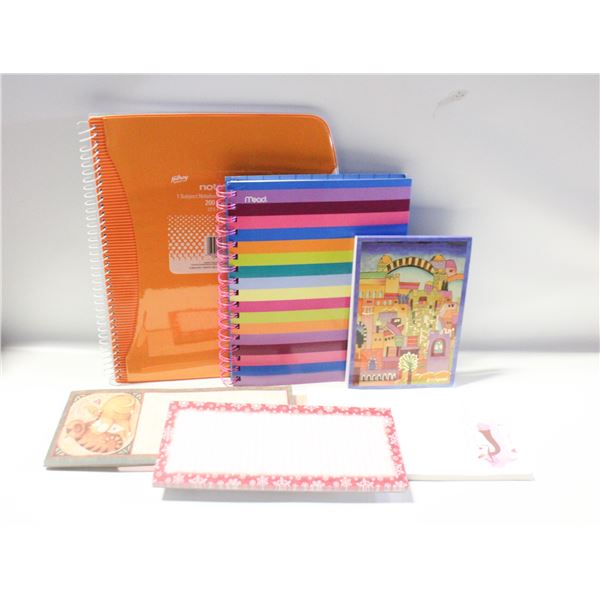 STATIONARY/PAPER ITEMS- BOX LOT ASSORTED