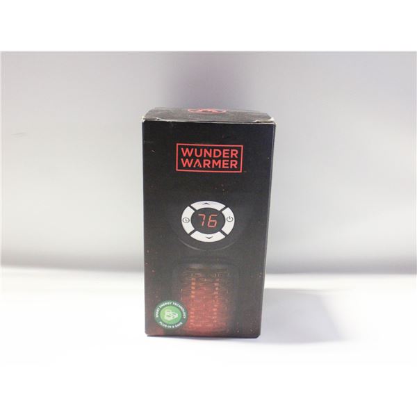 WUNDER WARMER PLUG IN WALL HEATER NEW