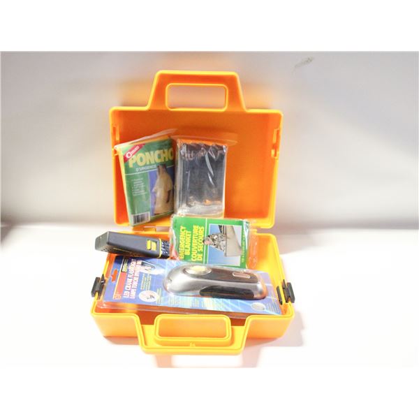 EMERGENCY ROADSIDE GEAR IN HARDSIDE CASE