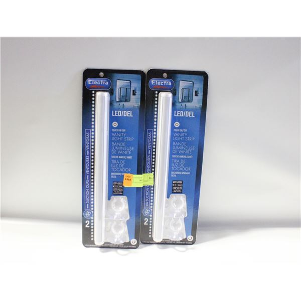 2 LED VANITY LIGHT STRIPS