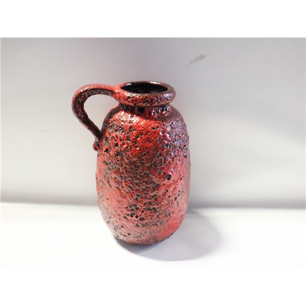 VINTAGE WEST GERMAN "FAT LAVA" POTTERY VASE