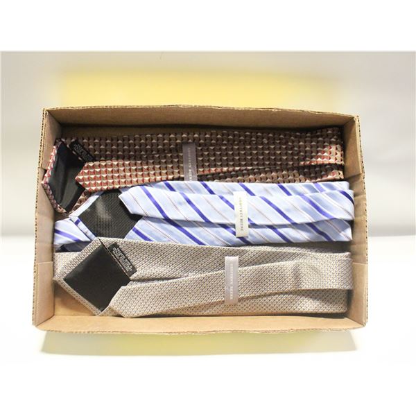 3 GEOFFREY BEENE DESIGNER NECK TIES
