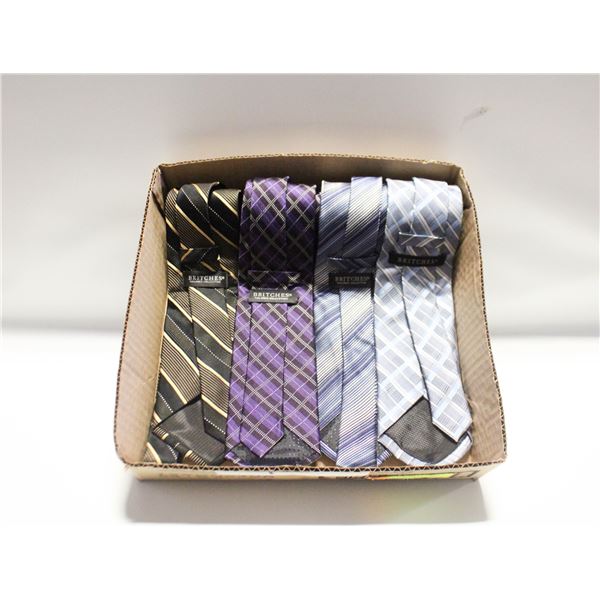 4 BRITCHES DESIGNER NECK TIES