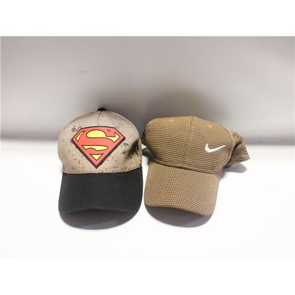 NIKE AND SUPERMAN MENS HATS