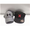 Image 1 : UNDER ARMOUR AND HURLEY MENS HATS