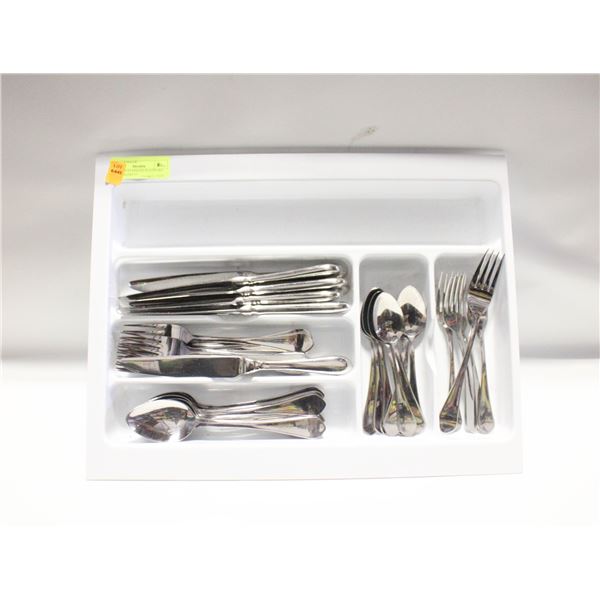 PADERNO STAINLESS FLATWARE- LOT OF 36 PIECES