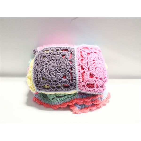 ESTATE HAND KNITTED/CROCHETED BLANKET