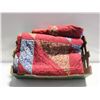 Image 1 : ESTATE HANDMADE PATCHWORK QUILT FULL SIZE