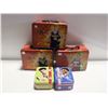 Image 1 : 5 COLLECTIBLE BASKETBALL TINS (3 LUNCHBOX AND