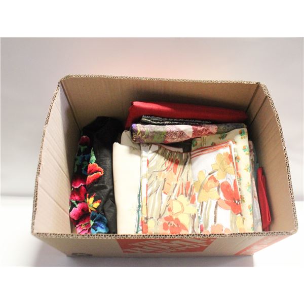 VINTAGE HAND TOWELS & ASSORTED LINENS