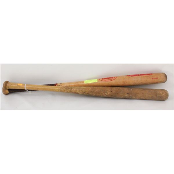 VINTAGE COPPER BASEBALL BAT & LOUISVILLE BAT