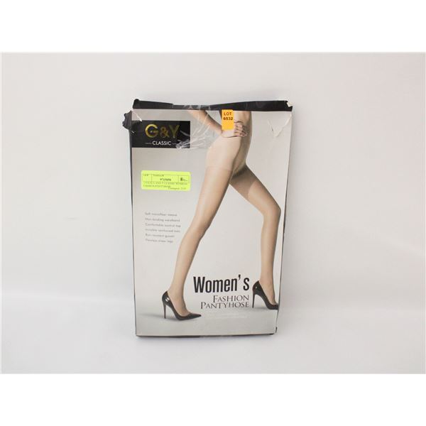 3 PACK G AND Y CLASSIC WOMENS FASHION PANTYHOSE