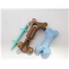 Image 1 : FLAT OF ASSORTED DOG CHEWING TOYS FOR TEETH