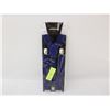 Image 1 : MENS SUSPENDER ADJUSTABLE SLIM BLUE DRESS
