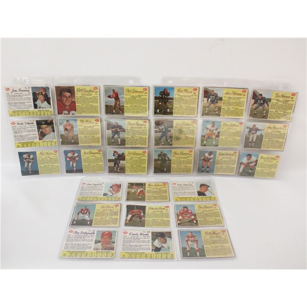 3 SLEEVES OF VINTAGE POST 1961 CEREAL BOX
