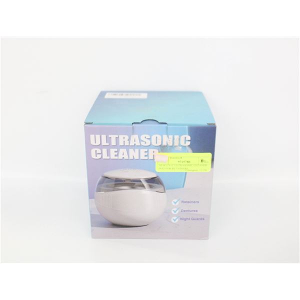 NEW UV-C ULTRASONIC CLEANER POD FOR RETAINERS,