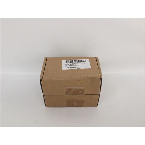 8 PACK HALF MOON CABINET PULLS ZINC