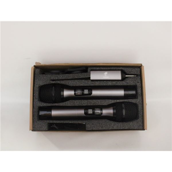 NEW TONOR CORDLESS MICROPHONE 2-PACK - 6.35MM