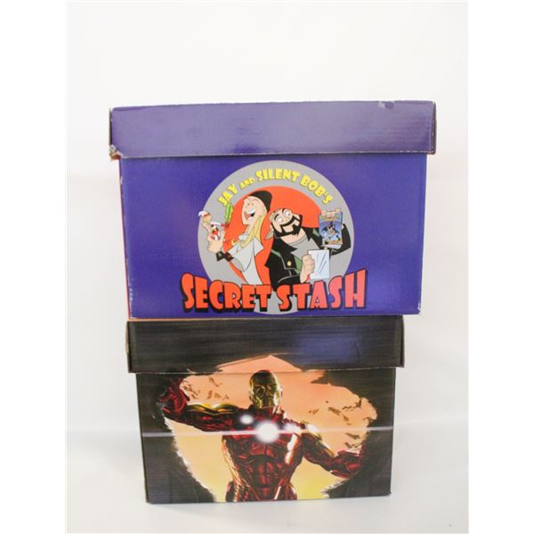 2 COMIC BOXES