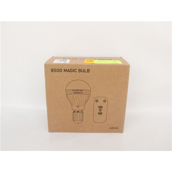BSOD RECHARGEABLE LIGHT BULBS, LED