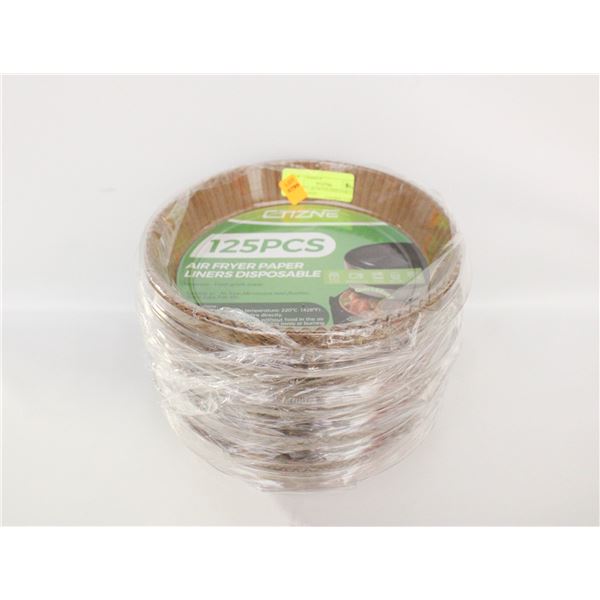 LOT OF 5 AIR FRYER DISPOSABLE PAPER LINERS