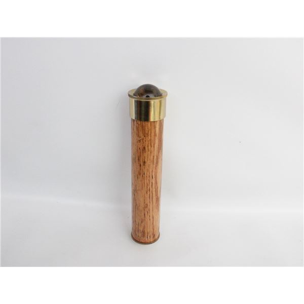 VINTAGE WOOD/BRASS KALEIDOSCOPE IN BOX