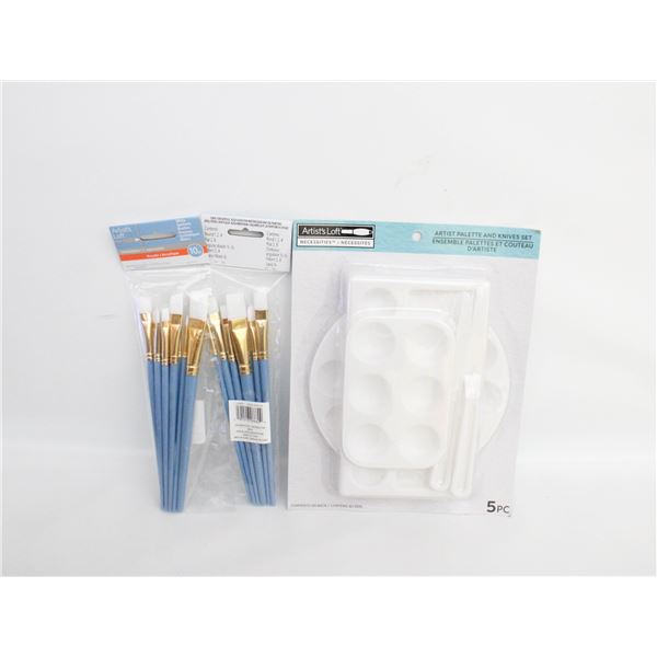 CRAFT PAINTING SUPPLIES ASSORTED