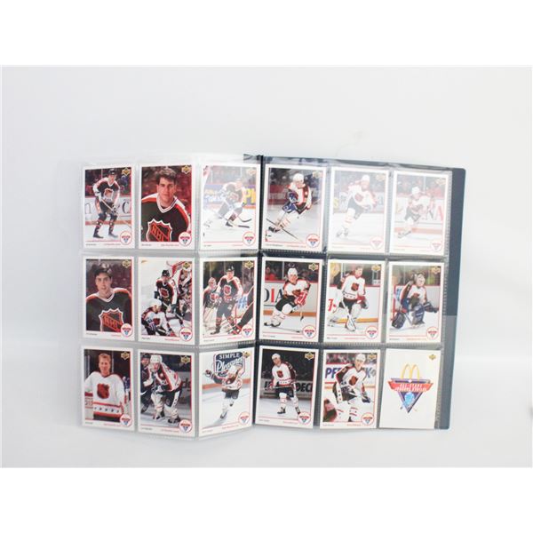 1991 MCDONALDS UPPERDECK CARDS 18 CARDS I