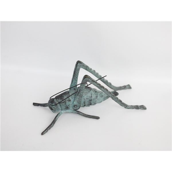 CAST IRON "HEARTH CRICKET" METAL ART