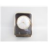 Image 1 : VINTAGE BRASS BULOVA QUARTZ CLOCK