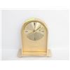 Image 1 : VINTAGE BRASS ERGO QUARTZ CLOCK
