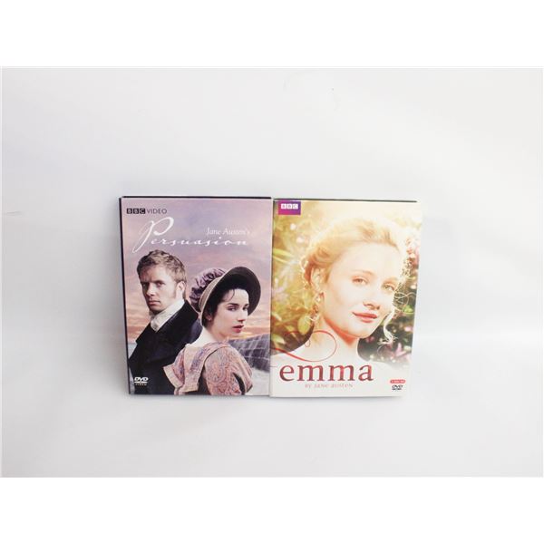JANE AUSTEN PERSUASION/EMMA DVD SET
