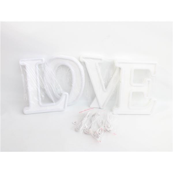 PINK LED MARQUEE SIGN "LOVE" - BRAND NEW